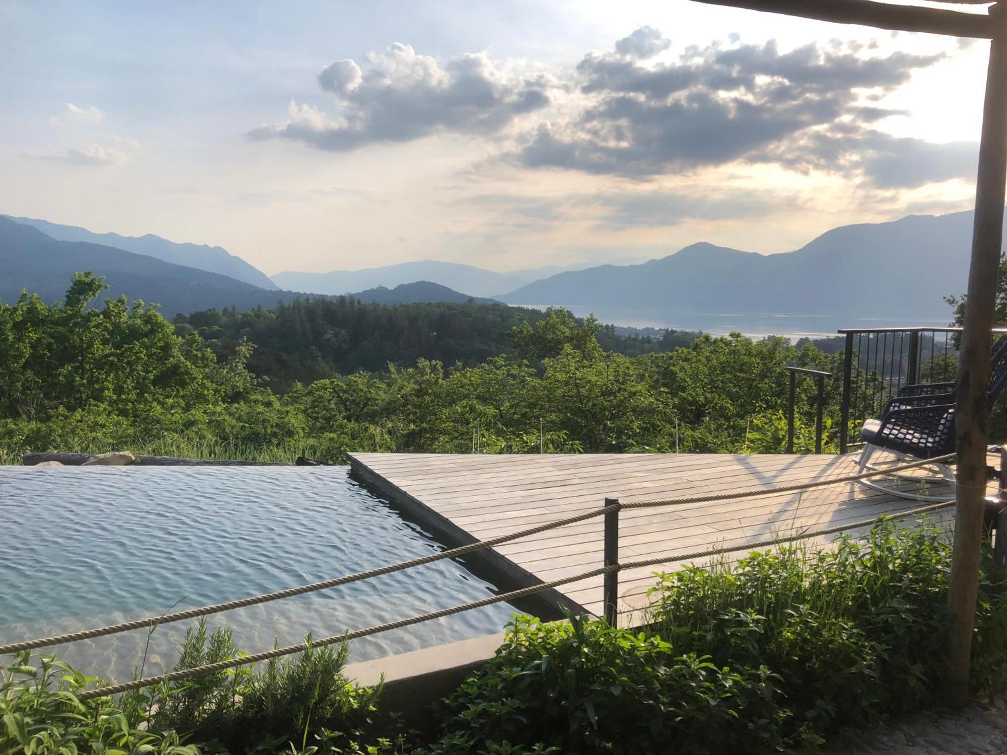Agriturismo Voeuja Lago Maggiore Luino Ngoại thất bức ảnh